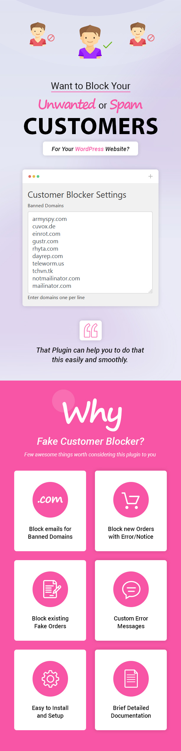 Why Fake Customer Blocker for Your WordPress Website