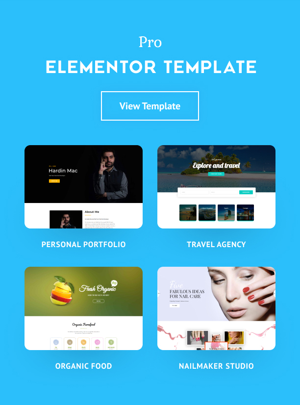 Pro Elementor Template - Layouts for Elementor Pro